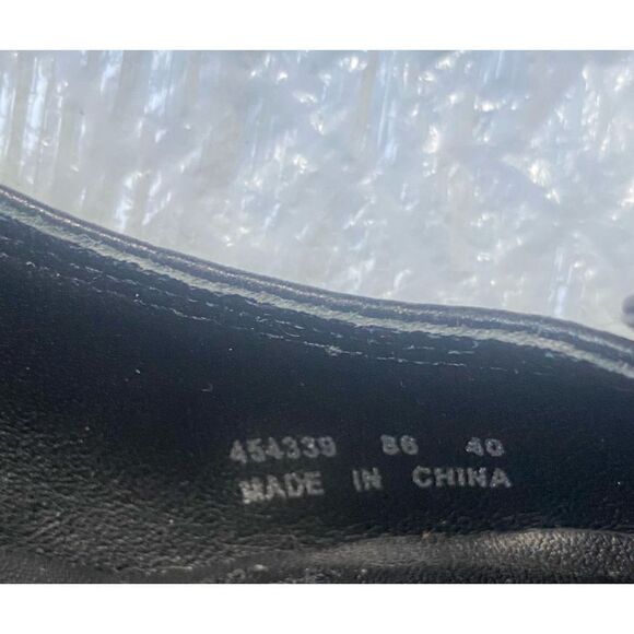 Ecco Women’s Black heels Sz 40 EUR- 10 US - Picture 6 of 8